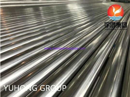 ASME SA249 TP304 Stainless Steel Welded Tube Round Tube Bright Annealed