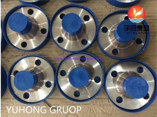 ASTM B151 C70600 Copper Nickel Alloy Forged Flange SCH80 CL150 Weld Neck Rised Face B16.5