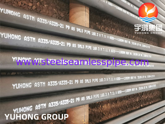 ASTM A335 P9 Alloy Steel Seamless Pipe for High Temperature Service