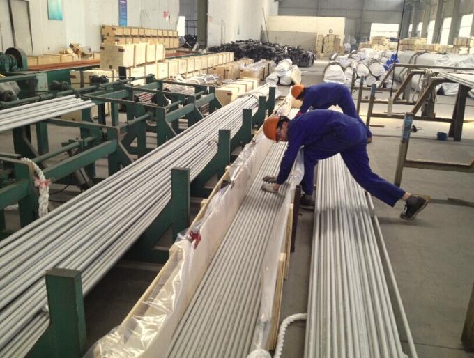 Stainless Steel Seamless Tube ASTM A213 TP321 / TP321H Heat Exchanger