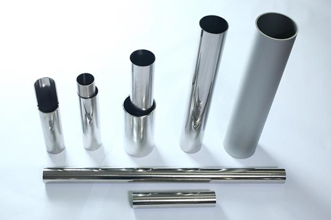ASTM A554 Stainless Steel Welded Tubing, Polished, Plain End , TP304 / 304L TP316 / 316L TP321 / 321H