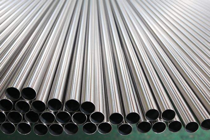 ASTM A554 Stainless Steel Welded Tubing, Polished, Plain End , TP304 / 304L TP316 / 316L TP321 / 321H