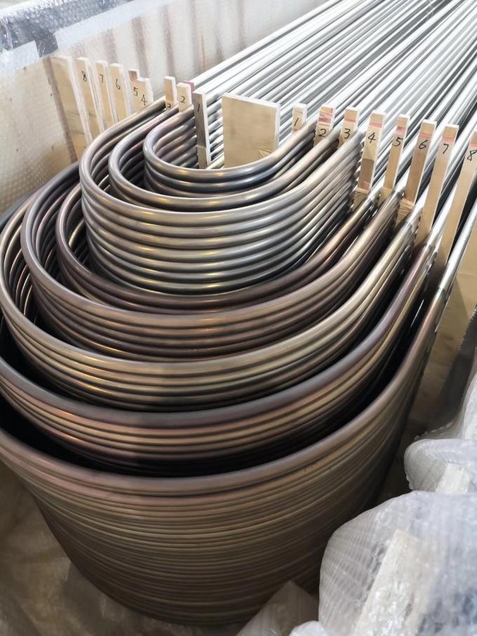 Stainless Steel U Bend Tube For Heat Exchanger Application , ASTM A213
