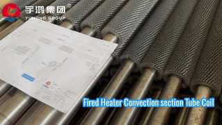 ASTM A312 TP347 Stainless Steel Helical Serrated HFW Fin Tube For Fired Heater Application