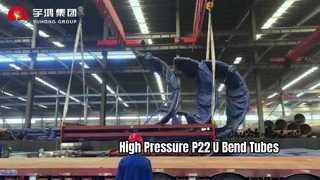 YUHONG GROUP Packaging and Shipping of ASTM A335 P22 U-Bend Tubes for High-Pressure Applications