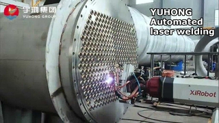 Heat Exchanger Automated Laser Welding