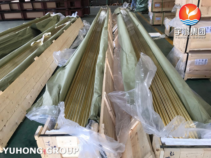 ASTM B111 / ASME SB111 C44300 Copper Alloy Tube Heat Exchanger Tube